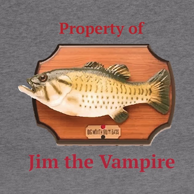 Jim the vampire and Billy Bass by NickiPostsStuff